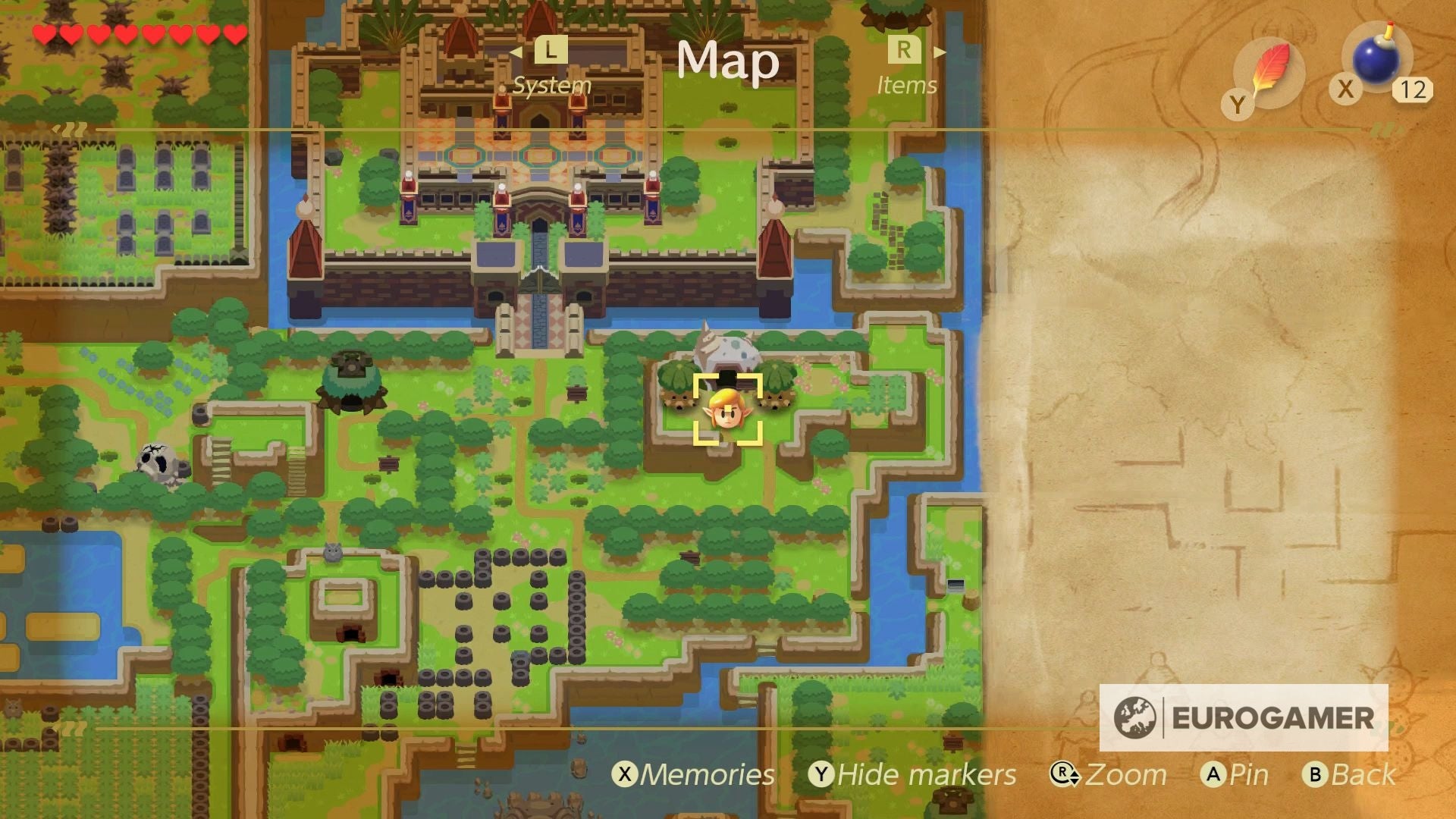Zelda Link's Awakening Secret Seashell locations and how to get Seashell Mansion rewards